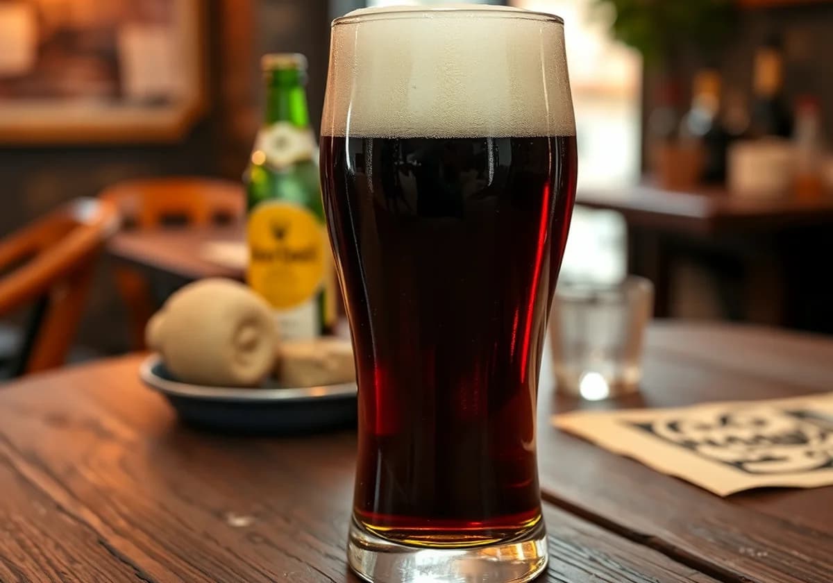 Serviervorschlag zu Jacob dunkles Bier