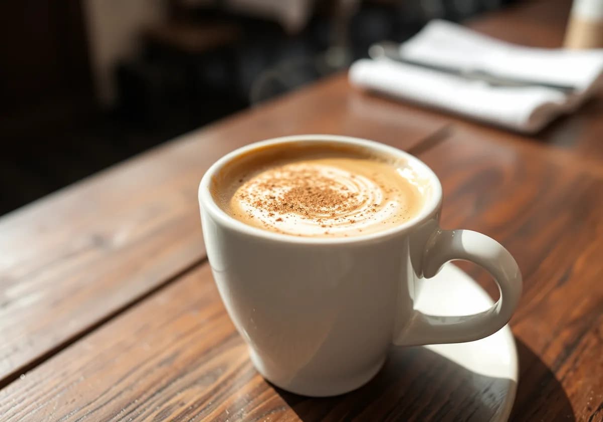 Serviervorschlag zu Cappuccino