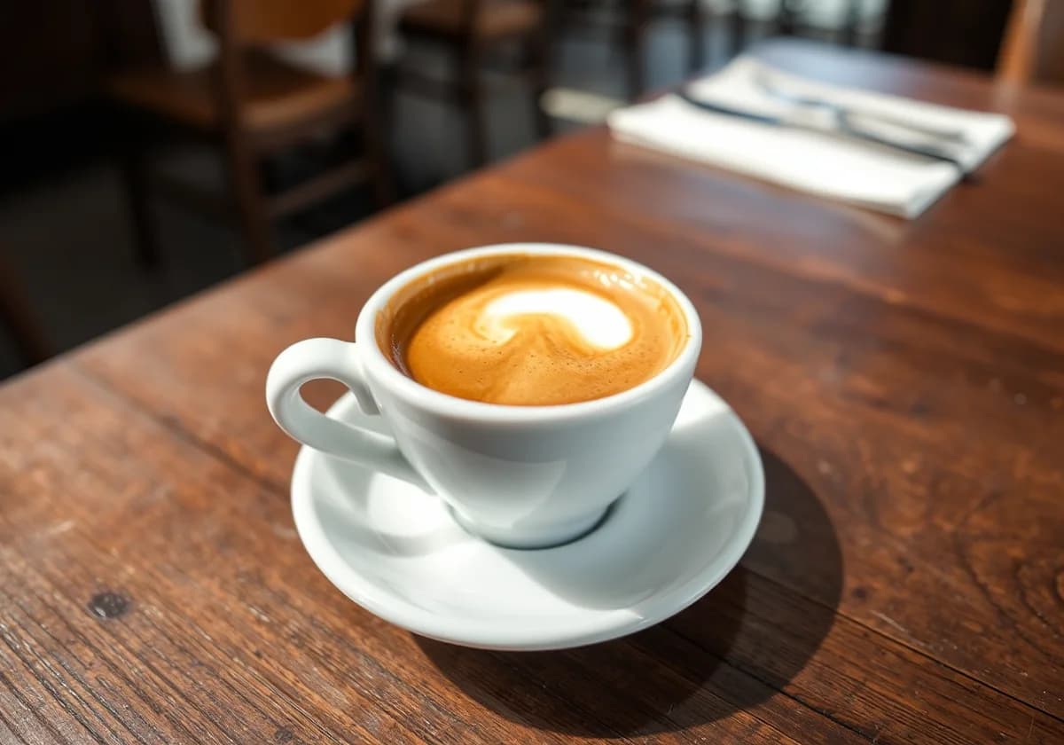 Serviervorschlag zu Espresso macciato