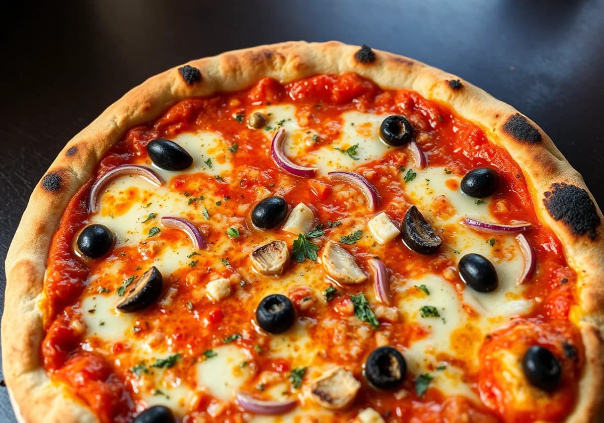 Serviervorschlag zu Pizza Casa