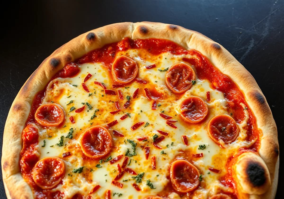 Serviervorschlag zu Pizza Picante