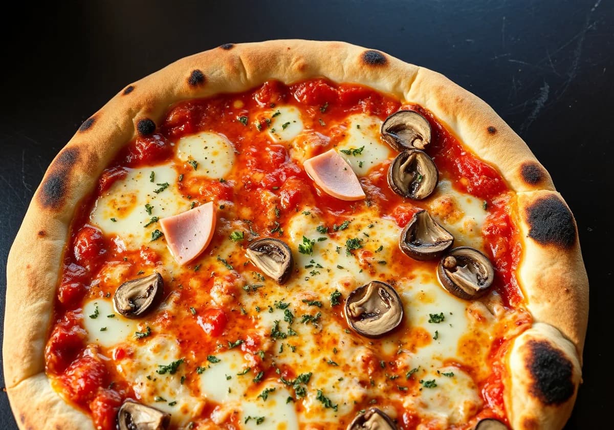 Serviervorschlag zu Pizza Romana