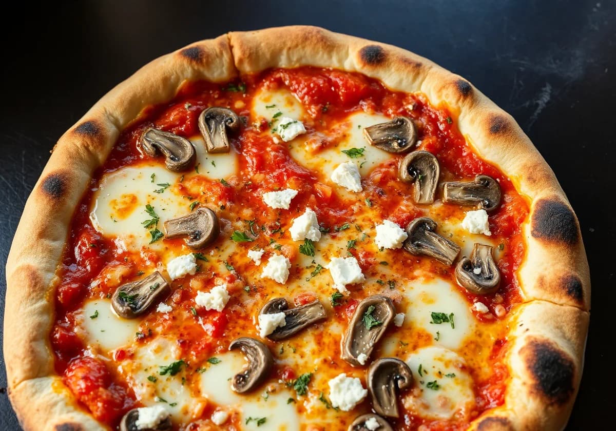 Serviervorschlag zu Pizza Tanno