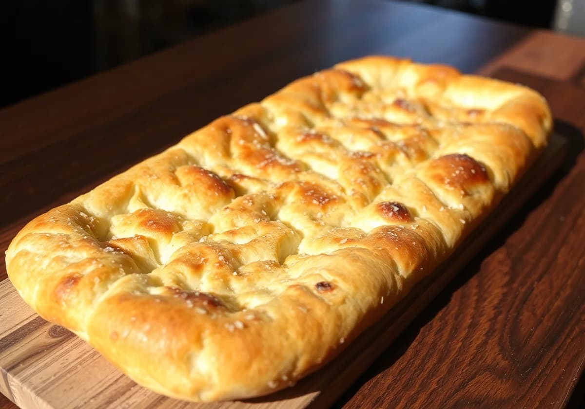 Serviervorschlag zu Pizzabrot Naturale