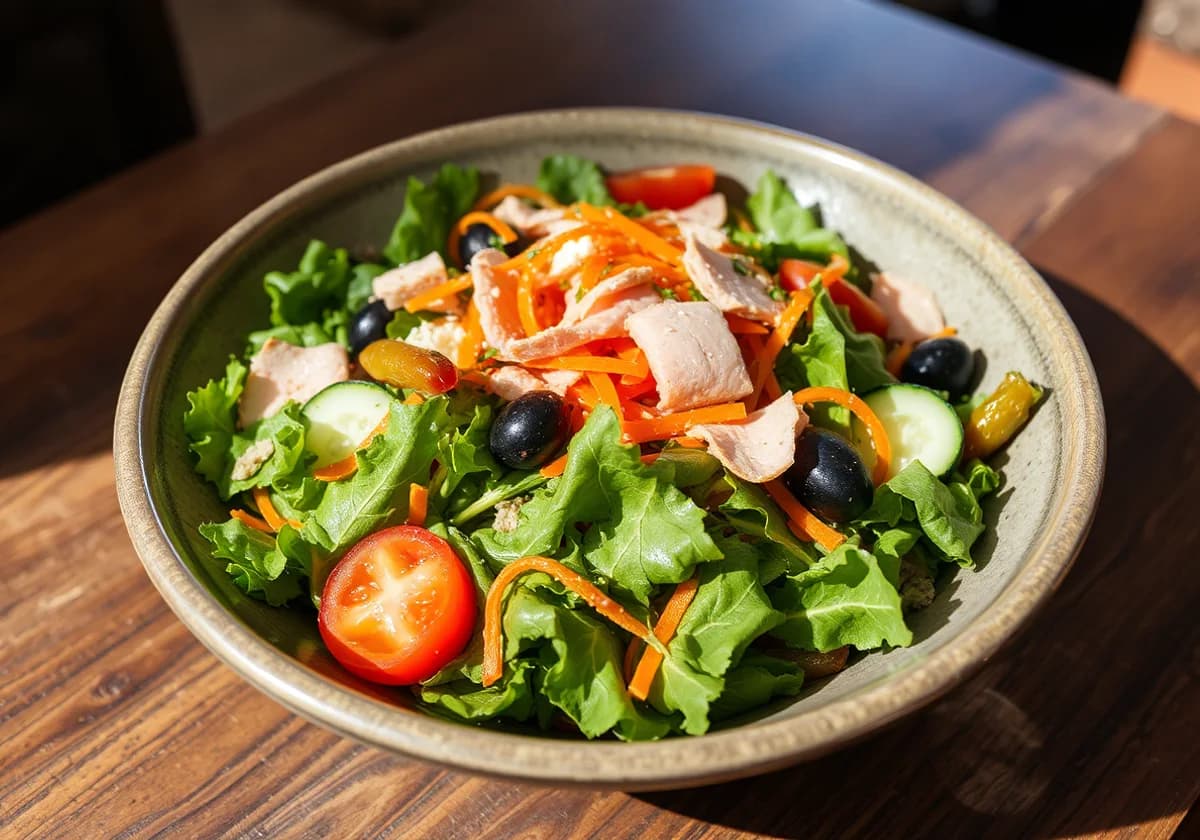 Serviervorschlag zu Insalata Capricciosa
