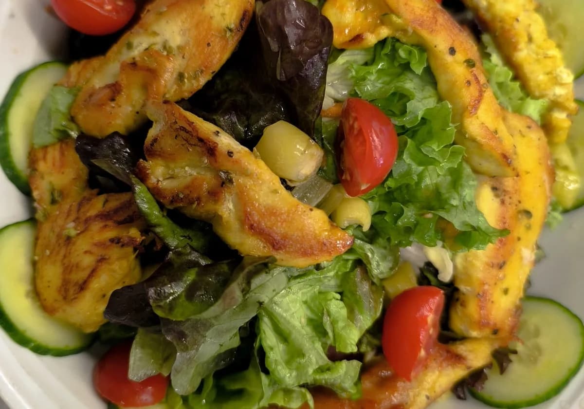 Serviervorschlag zu Insalata à la Chef
