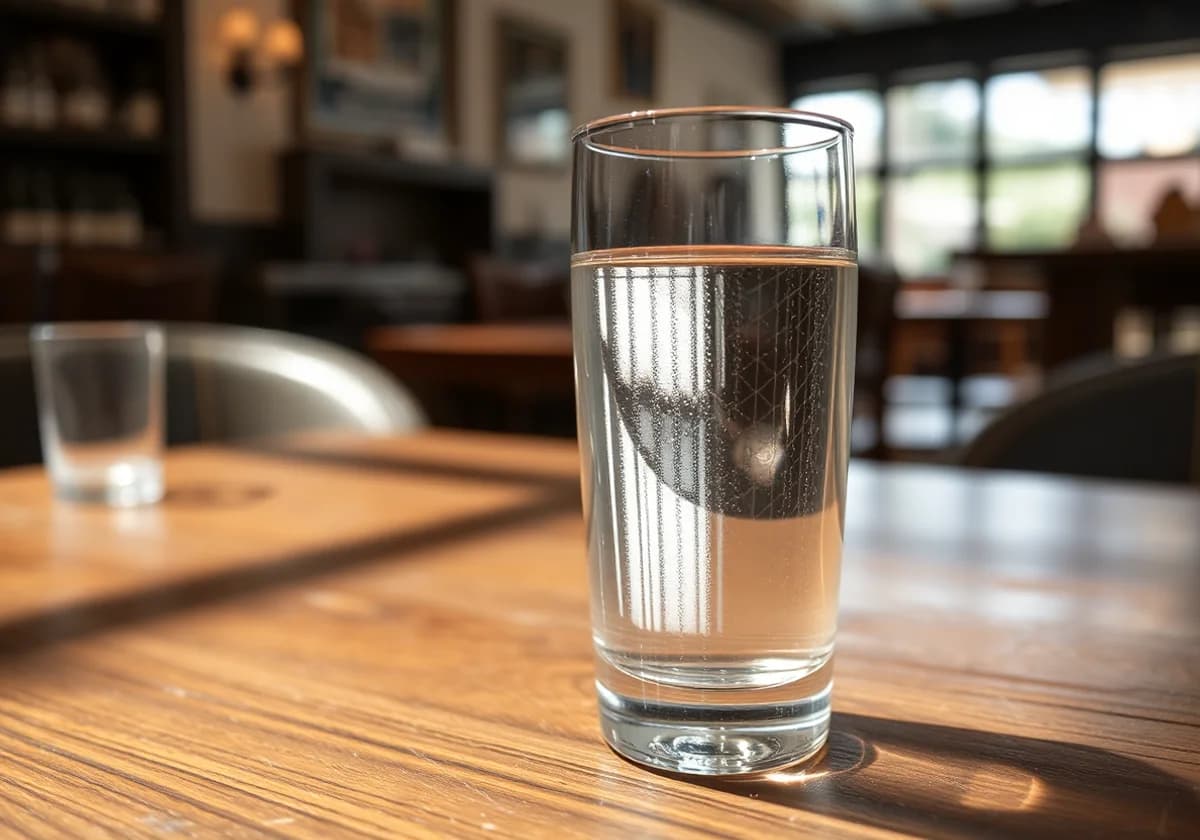 Serviervorschlag zu Tafelwasser still