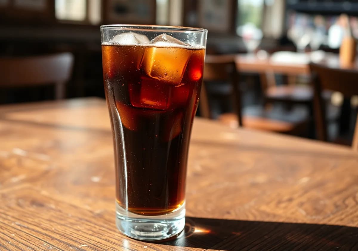 Serviervorschlag zu Coca Cola light