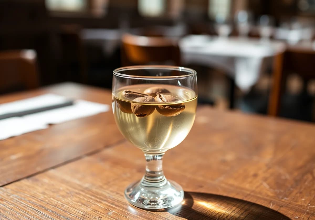 Serviervorschlag zu Sambuca