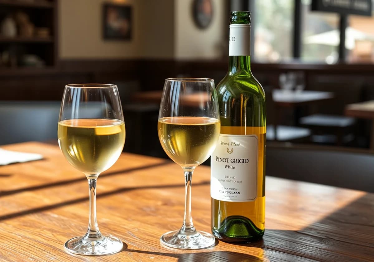 Serviervorschlag zu Pinot Grigio (IGT), Flasche