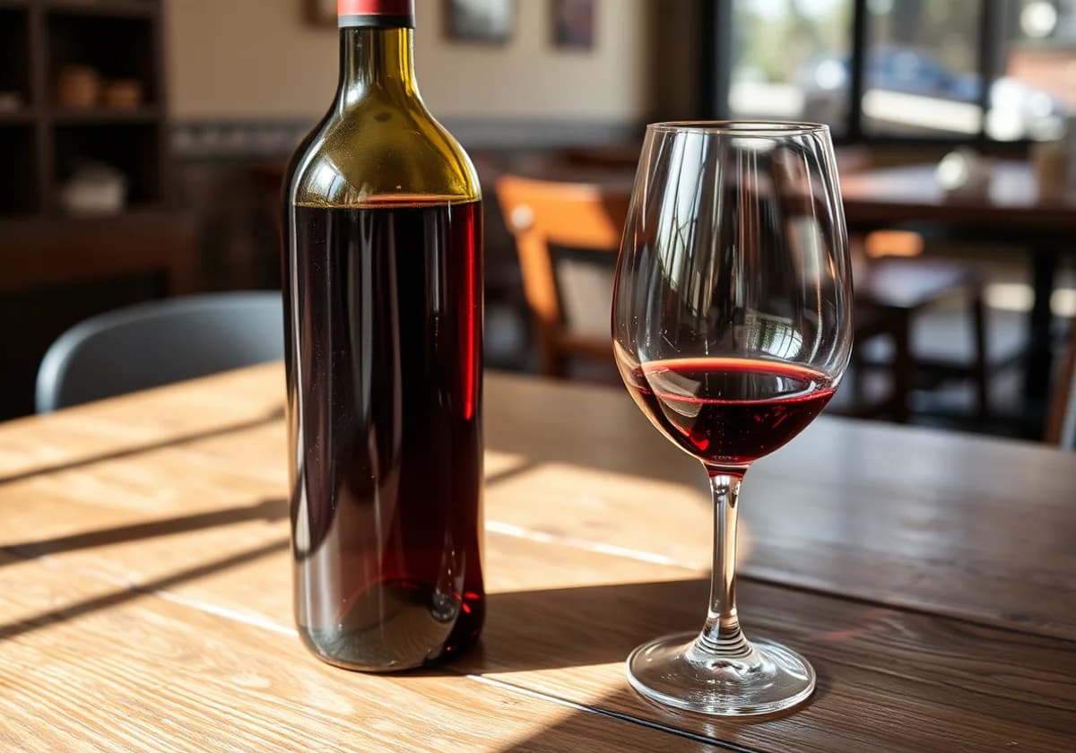 Serviervorschlag zu Primitivo rot (IGT), Flasche